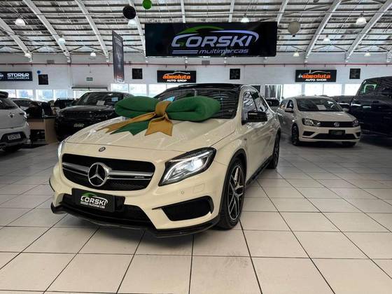 MERCEDES-BENZ GLA 45 AMG 2.0 16V TURBO GASOLINA 4P AUTOMÁTICO MERCEDES-BENZ GLA 45 AMG 2.0 16V TURBO GASOLINA 4P AUTOMÁTICO